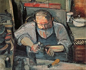 佐伯祐三「シュスター」