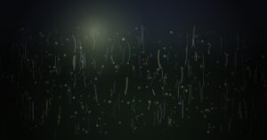 山口薫 ── 春の野と光をイメージした抽象アイキャッチ